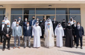 حاكم الشارقة يتفقد مشروع سوق الشارقة للمواشي