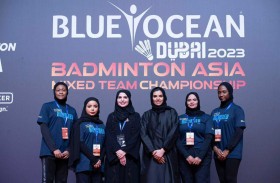 الحكمة الإماراتية ميسون البلوشي تشارك في إدارة منافسات الريشة الطائرة بدورة الألعاب العربية