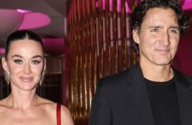 كاتي بيري تؤكد علاقتها بجاستن ترودو 