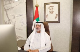 نهيان بن مبارك يشهد الحفل الافتراضي لتخريج 1800 مشارك في برامج صندوق الوطن الصيفية