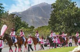 جواهر القاسمي تعلن 26 فبراير تاريخًا لانطلاق الدورة العاشرة لمسيرة فرسان القافلة الوردية