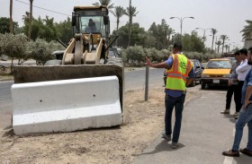 العراق.. بغداد تختنق بالحواجز الكونكريتية مجددا