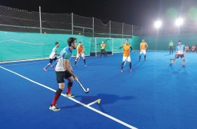 46 هدفاً في اليوم الافتتاحي لبطولة اتحاد الهوكي