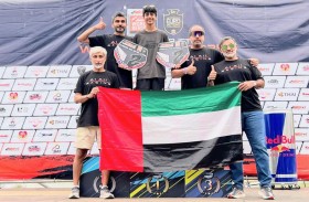 الإمارات تحصد 3 ميداليات في مونديال الدراجات المائية ببلجيكا