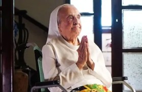 وفاة الراهبة البرازيلية إينا لوكاس عن 116 عاماً