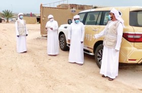 تواصل رصد وإزالة المشوهات بالاستراحات البحرية في منطقة الظفرة