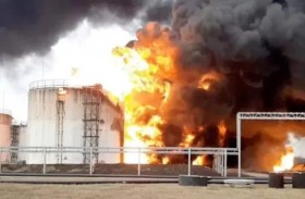 روسيا تؤكد أن مسيّرة أوكرانية هاجمت مستودعا للنفط 