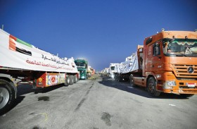 الإمارات تمد يد العون للقطاع الصحي في غرة عبر قافلة مساعدات