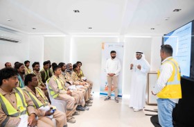 بلدية أبوظبي توعي شركات المقاولات ومحلات مواد البناء بتخزين المواد وإلقاء المخلفات بالأماكن المخصصة