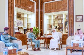 حاكم عجمان يطلع على خطط واستراتيجية وزارة الداخلية
