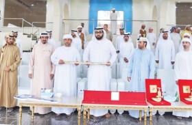 راشد بن سعود المعلا يشهد انطلاق مهرجان أم القيوين السابع عشر لسباقات الهجن العربية الأصيلة بميدان اللبسة