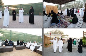 الاتحاد النسائي يزور قدفع للتعريف ببرامجه ضمن مشروع قرى الإمارات