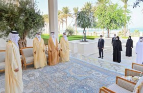 6 قضاة جدد في أبوظبي يؤدون اليمين القانونية أمام منصور بن زايد