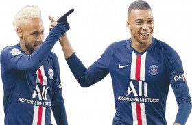 كورونا يخفض قيمتي مبابي ونيمار بنسبة 20%