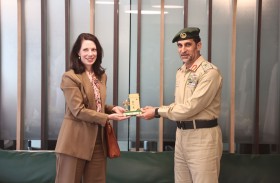 قائد عام شرطة دبي يستقبل القنصل الأمريكي