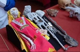 إحداها حامل .. «مومياوات غريبة» تستعد للخضوع لاختبارات تثبت حقيقتها