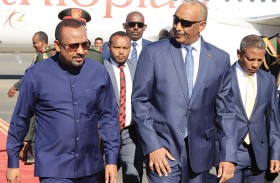 البرهان لرئيس وزراء إثيوبيا: متفقون على كافة القضايا المتعلقة بسد النهضة