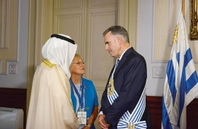 نيابةً عن رئيس الدولة.. سفير الإمارات يحضر حفل تنصيب رئيس الأوروغواي الشرقية