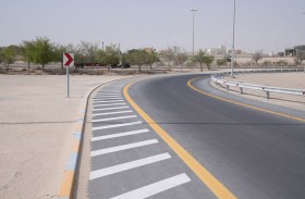 بلدية مدينة أبوظبي تنجز طريقاً رابطاً بين الطريق السريع E-20 أبوظبي سويحان والأحواض السكنية في مدينة الشامخة