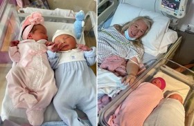 اعتقدت أنها مصابة بأعراض كورونا فتبين أنها حامل بتوأم