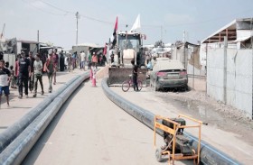 الإمارات تستعرض مشروع شريان الحياة خلال جولة تفقدية للصحفيين في خان يونس