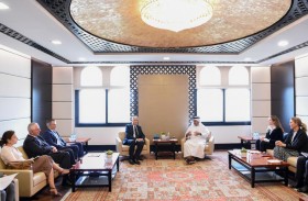 أنور قرقاش يلتقي وفدا من سفراء الدنمارك في الشرق الأوسط وشمال أفريقيا