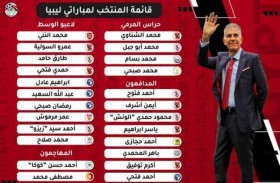 كيروش يعلن قائمة «الفراعنة» لمواجهتي ليبيا