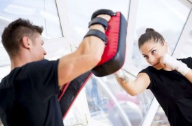 تدريبات نسائية في الملاكمة للدفاع عن النفس