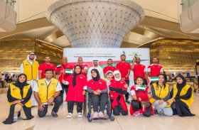 الاتحاد للطيران ترحب بأعضاء الفريق البارالمبي الإماراتي على متن طائرتها 