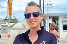 فلسطينية بدور قيادي في مهمة الفضاء التاريخية