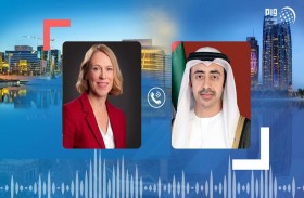 عبدالله بن زايد يبحث هاتفيا مع وزيرة خارجية النرويج تعزيز العلاقات الثنائية
