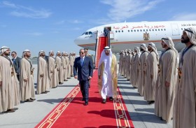 استقبله حمدان بن محمد .. الرئيس المصري يصل دبي للمشاركة في القمة العالمية للحكومات 2023