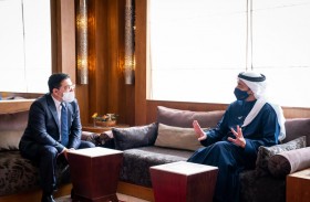 عبدالله بن زايد يلتقي وزير خارجية المغرب