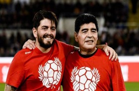 نجل مارادونا يطالب بالحصول على جنسية والده