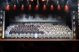 سالم بن عبدالرحمن القاسمي يشهد حفل تخريج دورتي أصدقاء وصديقات الشرطة