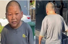 رجل محتجز في جسد طفل