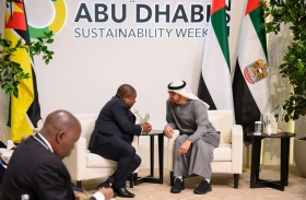 على هامش فعاليات القمة العالمية لطاقة المستقبل..رئيس الدولة يلتقي عدداً من قادة الدول الصديقة