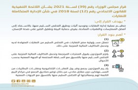 التغير المناخي والبيئة تكشف عن تفاصيل اللائحة التنفيذية لقانون الإدارة المتكاملة للنفايات 