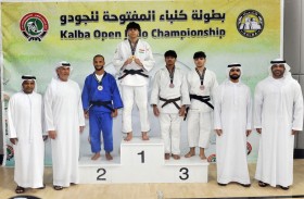 كلباء يتوج بلقب بطولته المفتوحة للجودو للشباب والأشبال