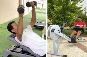 شرطة عجمان تنفذ مبادرة تمرن عن بعد