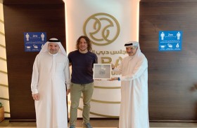 مجلس دبي الرياضي يمنح بويول وأنيلكا ميدالية خط الدفاع الأول