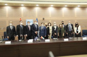 علي النعيمي يبحث علاقات التعاون البرلمانية مع الكنيست الإسرائيلي