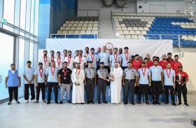 شرطة أبوظبي تتوج الفائزين ببطولة درع القائد العام للتفوق الرياضي