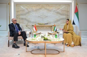 ميرة السويدي تلتقي سفير جمهورية سنغافورة لدى دولة الإمارات