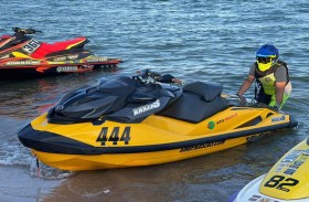 المخضرم محمد محسن  يبحث عن ألقاب الدراجات المائية