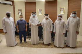 الألعاب الفردية بنادي الشارقة تجتمع مع وفد من نادي اتحاد كلباء 