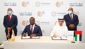 غرفة دبي توقع مذكرة تفاهم مع غرفة التجارة والصناعة الأنغولية