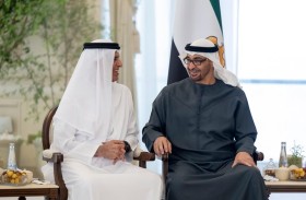 رئيس الدولة يبحث مع حاكم رأس الخيمة عدداً من القضايا التي تتعلق بشؤون الوطن والمواطن 