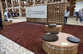 أكثر من مليوني غصن نخيل تحكي قصة الإمارات في إكسبو أوساكا