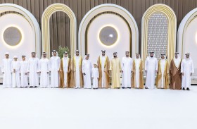 محمد بن راشد يحضر أفراح آل مكتوم